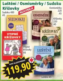 Norma Luštění / Osmisměrky / Sudoku Křížovky nabídka