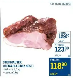 Makro STEINHAUSER UZENÁ PLEC BEZ KOSTI nabídka