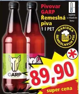 Norma Garp řemeslná piva nabídka