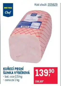 Makro Kuřecí prsní šunka výběrová nabídka