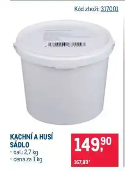 Makro KACHNÍ A HUSÍ SÁDLO nabídka