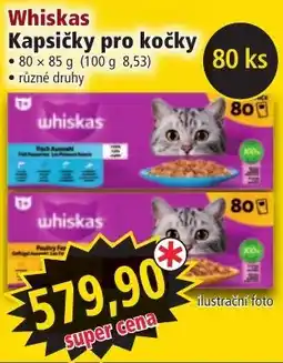 Norma Whiskas kapsičky pro kočky nabídka
