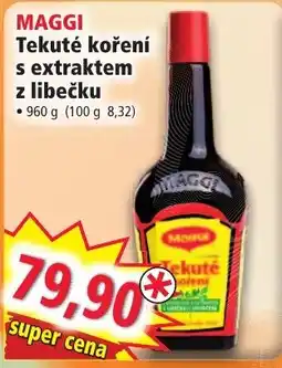 Norma Maggi tekuté koření s extraktem z libečku nabídka