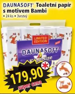 Norma Daunasoft toaletní papír s motivem bambi nabídka