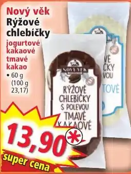 Norma Nový věk ryžové chlebíčky nabídka