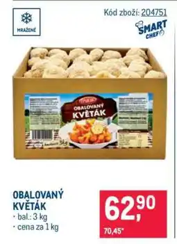 Makro Obalovaný květák nabídka