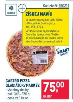 Makro GASTRO PIZZA GLADIÁTOR/MARKÝZ nabídka