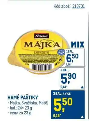 Hamé paštiky