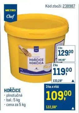 Makro Hořčice nabídka