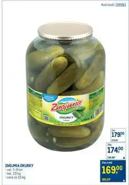 Makro Znojmia Okurky nabídka