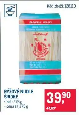 Makro Rýžové nudle široké nabídka