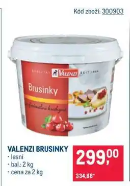 Makro VALENZI BRUSINKY nabídka