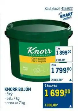 Makro Knorr Bujón nabídka