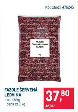 Makro FAZOLE ČERVENÁ LEDVINA nabídka