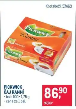 Makro Pickwick čaj Ranní nabídka