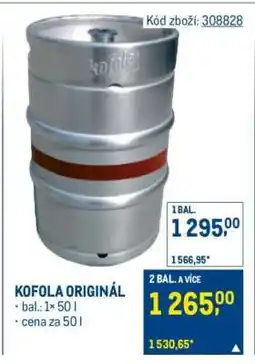 Makro Kofola Original nabídka