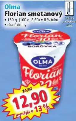 Norma Olma Florian smetanový nabídka