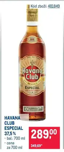Makro HAVANA CLUB ESPECIAL nabídka