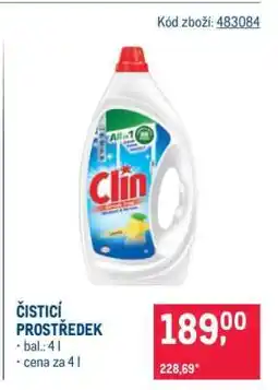 Makro Čisticí prostředek nabídka