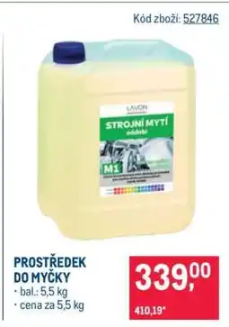 Makro PROSTŘEDEK DO MYČKY nabídka