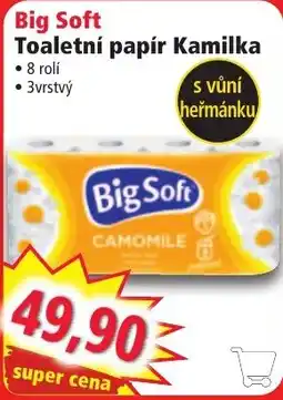 Norma Big Soft toaletní papír Kamilka nabídka