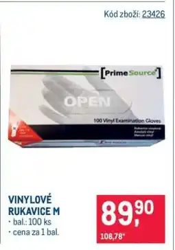 Makro VINYLOVÉ RUKAVICE M nabídka