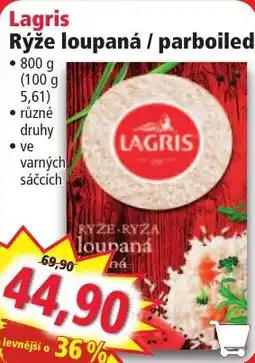 Norma Lagris ryže loupaná nabídka