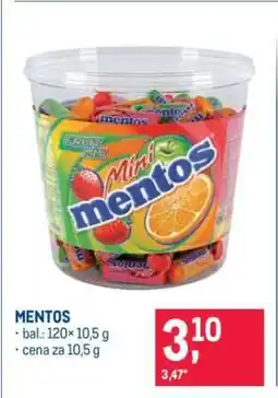 Makro MENTOS nabídka