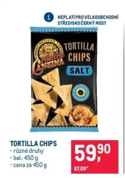 Makro Tortilla Chips nabídka
