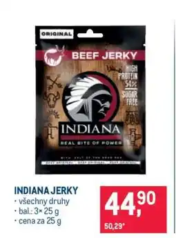 Makro INDIANA JERKY nabídka