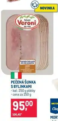 Makro PEČENÁ ŠUNKA S BYLINKAMI nabídka