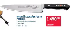 Makro DICK NŮŽ KUCHAŘSKÝ 21 cm PREMIER nabídka