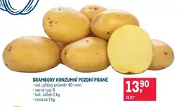 Makro Brambory konzumní pozdní prané nabídka