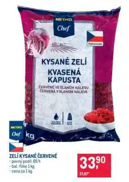 Makro Zelí kysané červené nabídka