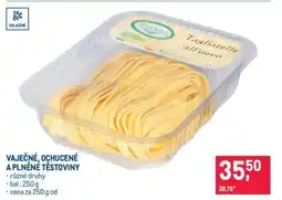 Makro VAJEČNÉ, OCHUCENÉ A PLNĚNÉ TĚSTOVINY nabídka