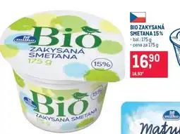 Makro Bio Zakysaná smetana 15% nabídka