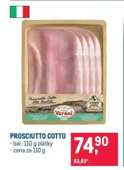 Makro Prosciutto cotto nabídka