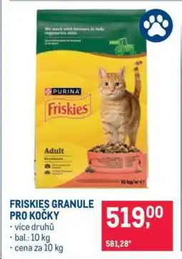 Makro Friskies granule pro kočky nabídka