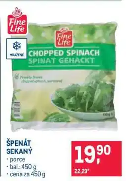 Makro Špenát sekaný nabídka
