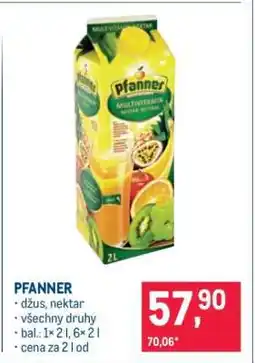 Makro Pfanner nabídka
