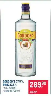 Makro GORDON'S 37,5 %, PINK 37,5 % nabídka