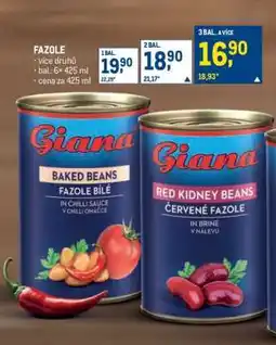 Makro Fazole nabídka