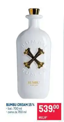 Makro Bumbu Cream 15 % nabídka