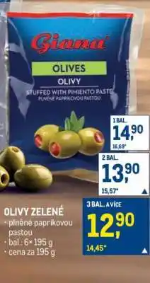 Makro OLIVY ZELENÉ nabídka