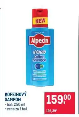 Makro KOFEINOVÝ ŠAMPON nabídka