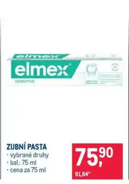 Makro Zubní pasta nabídka