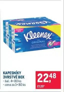 Makro Kapesníky 3vrstvé box nabídka