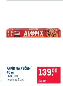 Makro PAPÍR NA PEČENÍ 40 m nabídka