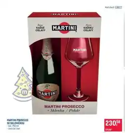 Makro MARTINI PROSECCO SE SKLENIČKOU nabídka