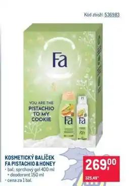 Makro KOSMETICKÝ BALÍČEK FA PISTACHIO & HONEY nabídka